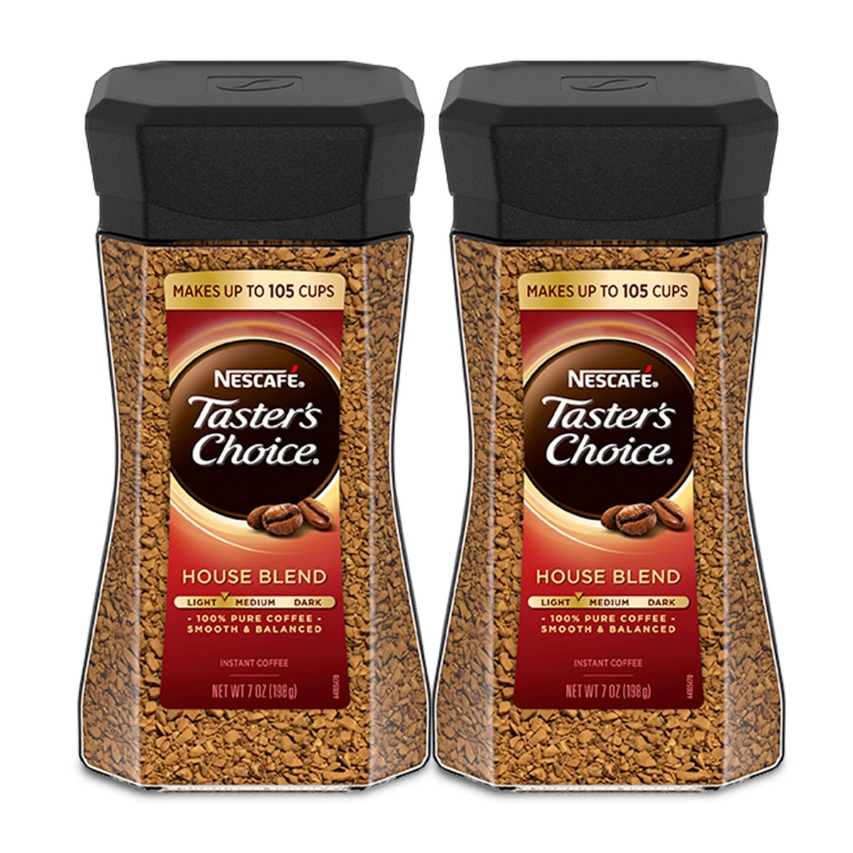 Nescafe light roast Taster's Choice House Blend Instant Coffee 7