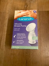 Lansinoh Silikon Milchpumpe & Muttermilchauffänger