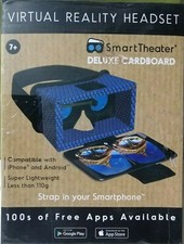 Virtual Reality Headset Deluxe Cardboard Smart Theater iPhone  Android