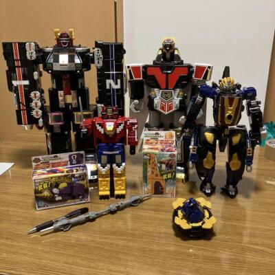 Power Rangers Chojin Sentai Jetman GoGoFive etc Megazord 6set Bundle Bulk