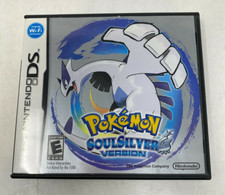 Case and Manual Only NO GAME Pokemon SoulSilver Version Nintendo DS Authentic