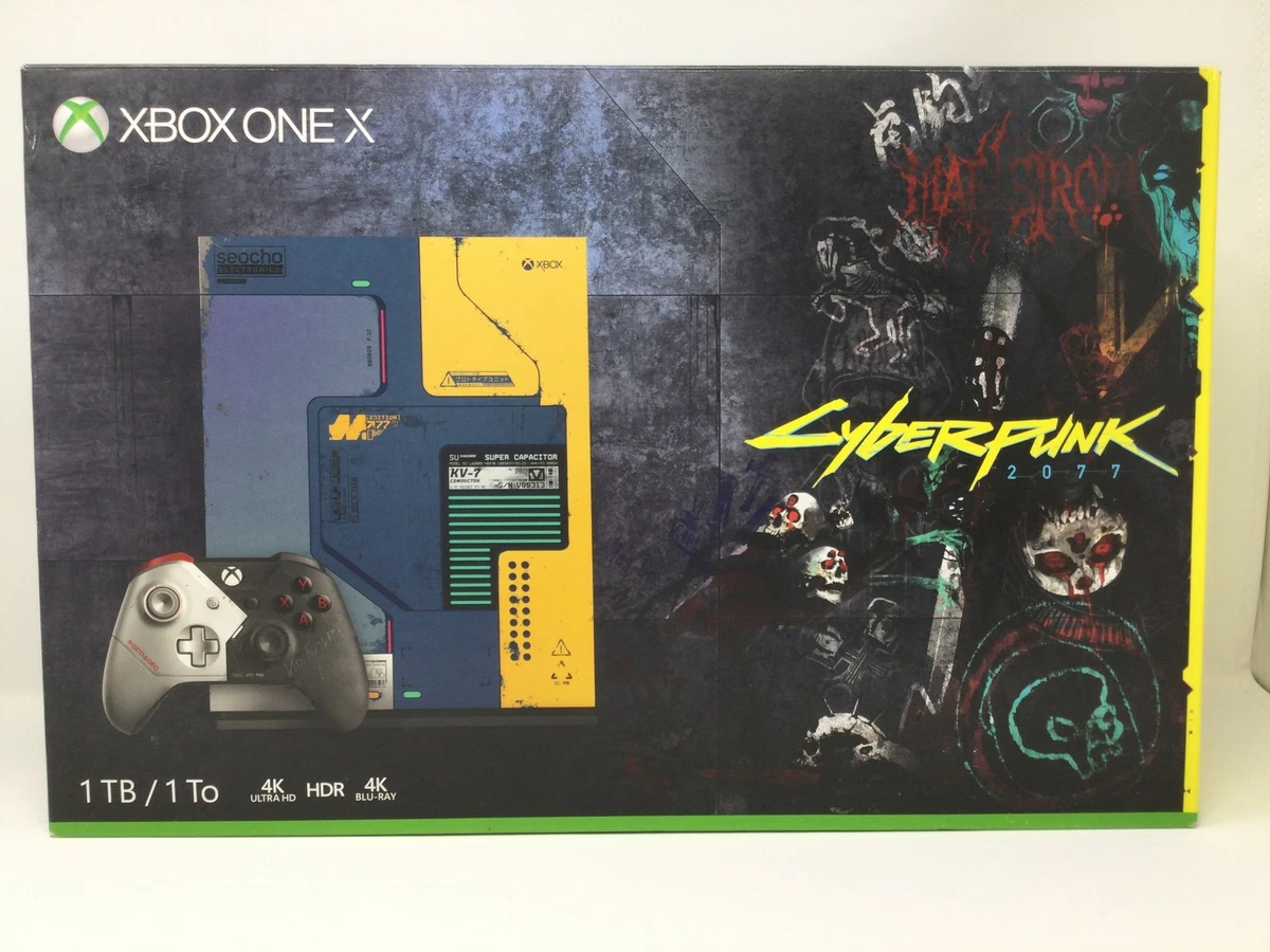 Microsoft Xbox One X Console Cyberpunk 2077 Limited Edition Bundle 1TB Open  Box