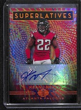 2020 Panini Illusions Superlatives AUTO Keanu Neal