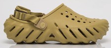 Crocs Echo Clog Desert Grass Shoes Slides Yellow Tan 207937-76A Men Size 11 NEW