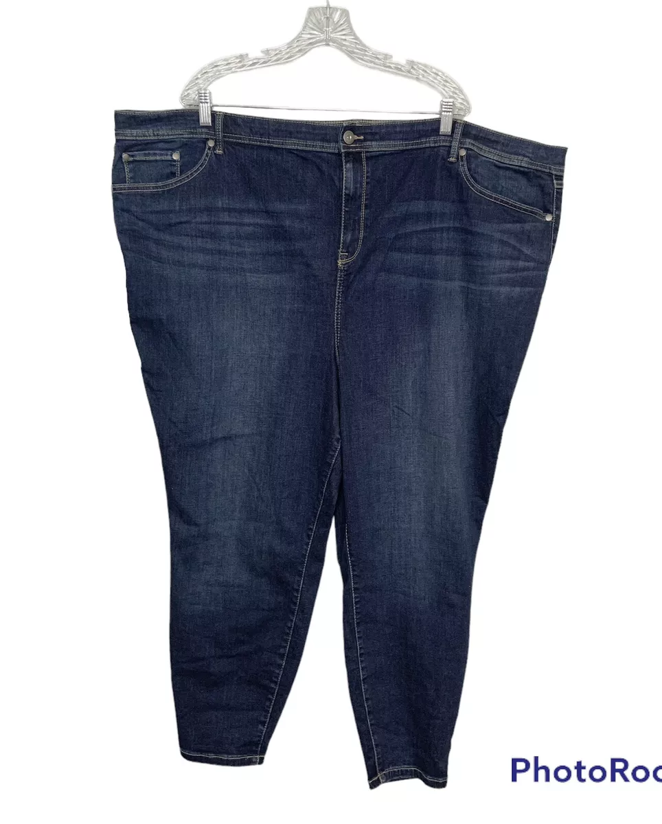 Torrid Jeans Womens 30R Blue Denim Midfit Super Skinny Super Soft Stretch