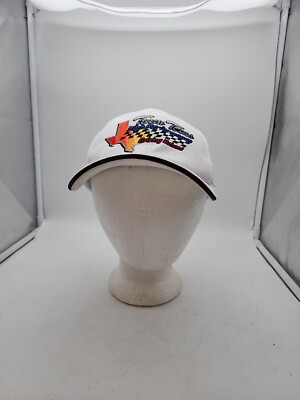 Team Texas High Performance Driving School Hat White School Embroidered Strapbac