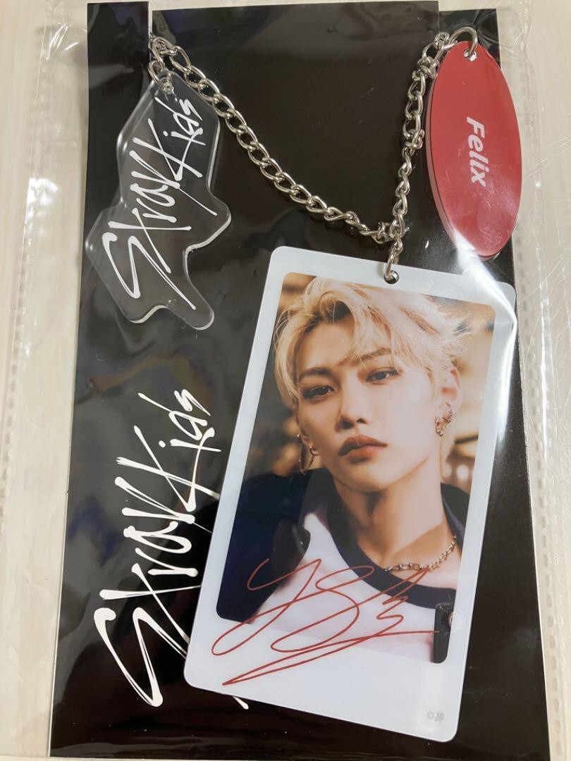 ピリ　トレカケース　バッグチャーム Stray Kids Felix Official Bag Charm key Chain Amusement