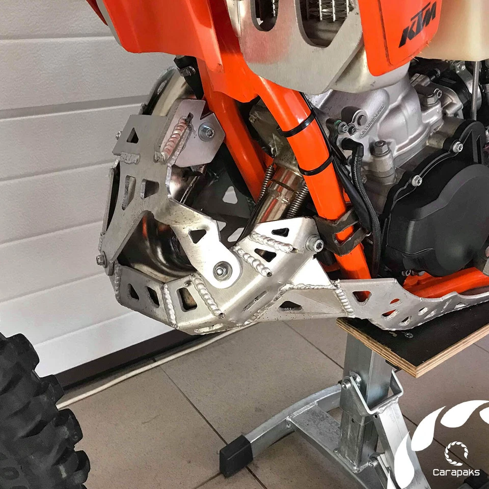 Skid Plate with Pipe Guard fits KTM 125 150 2013-2016 Foto 4 de 4