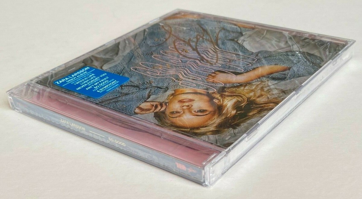 Zara Larsson ザララーソン直筆サイン入り CD SO GOOD Signed Zara