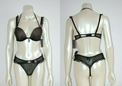 *** LISCA SELECTION *** push up bra set brief shiny model MILANO *** RRP:  90