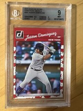 2023 Donruss Retro Variations America 31/50 #253 JASSON DOMINGUEZ - BGS 9 NYY