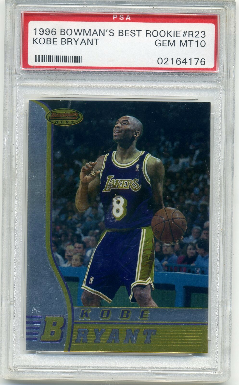 Kobe Bryant mint condition rookie card sells for nearly $1.8