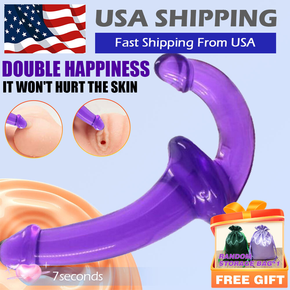 Jelly Double Ended Strap Dildo Strapless on Anal G-spot-Women-Lesbian Sex Toys | eBay Jelly Double Ended Strap Dildo Strapless on Anal G-spot-Women-Lesbian Sex Toys | eBay