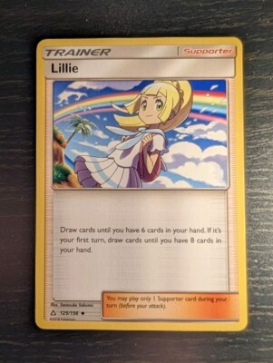 Pokemon Sonne & Mond Ultra Prisma | 125/156 Lillie | Non-Holo NM/M