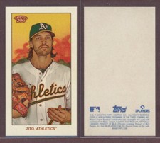 2023 Topps 206 Low Series Blank Back Barry Zito (A's)/10*