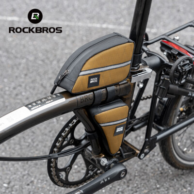 ROCKBROS Portable Bicycle Bag Triangle Bag Folding Bike Frame Bag