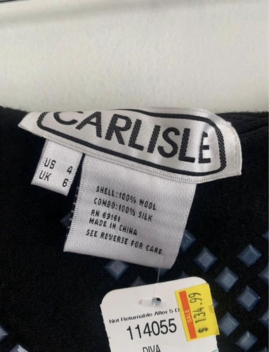 NWT Vintage Wool Carlisle Skirt - Picture 4 of 4