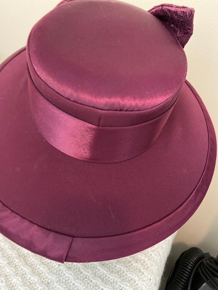 Aussie Austine Original NWT DRESS HAT Eggplant Purple | eBay display picture 1