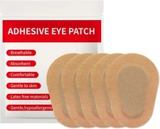 120pcs Adhesive Eye Patches Breathable Fabric Adhesive Bandages for Adults Teens