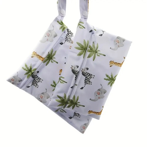 Wet Dry Bags Set Waterproof Reusable Swimsuit Diapers Laundry Stroller Bag Pouch - Picture 45 of 46