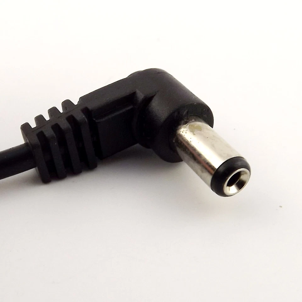 10pcs DC Power Plug 5.5mm x 2.1mm Male 90° Right Angle To Female Extension Cable - Image 4 of 4
