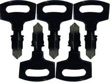 Fits CAT/Mitsubishi Forklift Replacement Key *5 Pack*