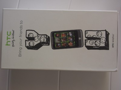HTC ADR6225 Wildfire Silver/Black CDMA Phone Alltel network  AS IS