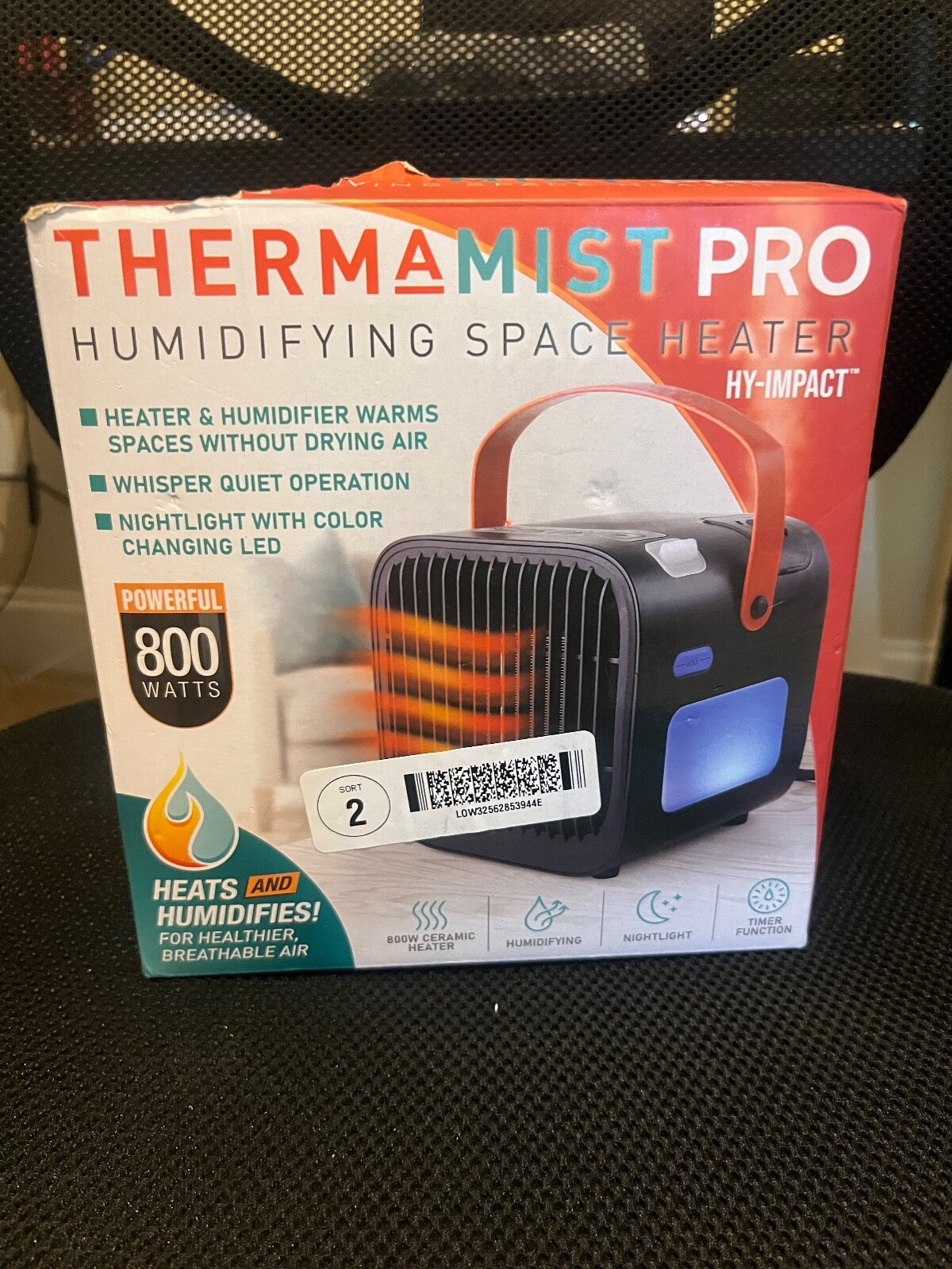 THERMAMIST PRO HUMIDIFYING SPACE HEATER | eBay