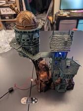 Warscryer Citadel Terrain Piece Pro-Painted w/LEDs RARE OOP Warhammer TOW AOS