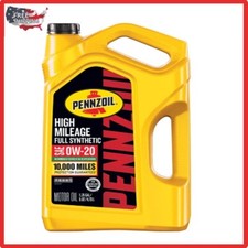 Pennzoil High Mileage Full Synthetic Engine Oil 0W-20 5 Quart ( 1 PACK ) 49.09 per gallon