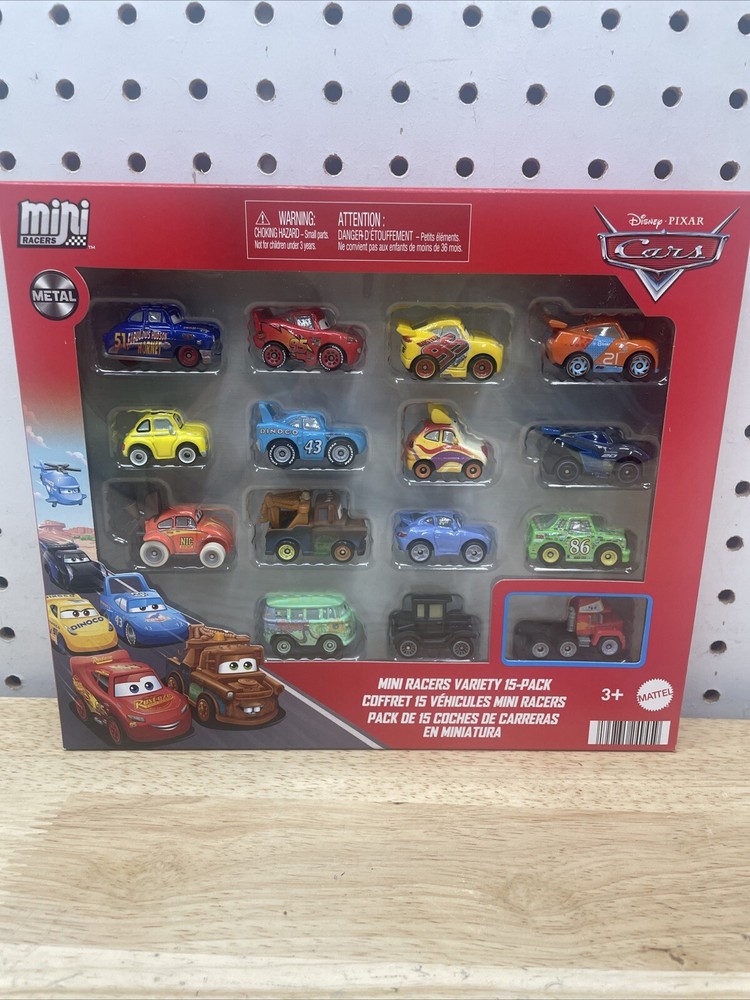Disney Pixar Cars Mini Racers Die Cast Exclusive Jocko Flocko Mack 15-Pack 2024