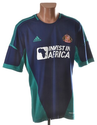 SUNDERLAND ENGLAND 2012/2013 AWAY FOOTBALL SHIRT TRIKOT ADIDAS GRÖSSE XL ERWACHSENE