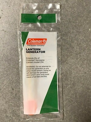#ad Coleman 214 Generator Lantern; For Kerosene Lantern Model 214 New $18.99