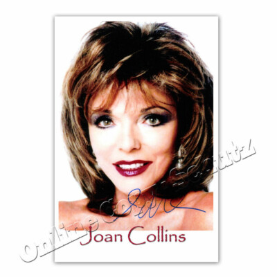 Joan Collins aus Dynasty (TV Series)    Autogrammfoto  ²