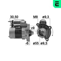 ERA Anlasser Starter 0.7Kw FüR CitroëN Berlingo Kasten 220392A