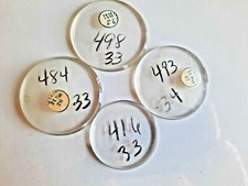 EXTRA THICK DOMED BEVELED 40.2mm-50.1mm 18-22ligne GLASS POCKET WATCH CRYSTALS