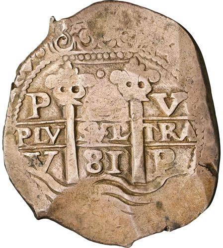 Bolivia - 1681 PV Charles II Cob 8 Reales - NGC XF40 - A SPECTACULAR SPECIMEN!