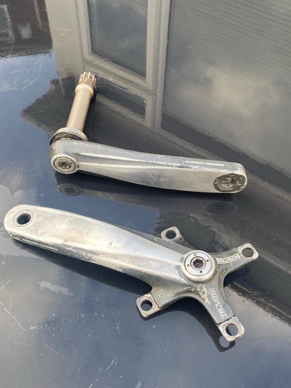 Truvative Hussefelt Howitzer Isis 170mm Crank Arms Set for DH MTB Bicycle