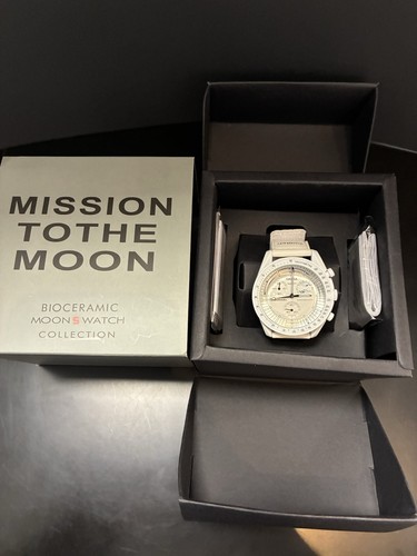 OMEGA x Swatch MoonSwatch Mission to the Moon Phase White