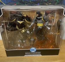 DC Multiverse Batman Curse of the White Knight Batman vs Azrael Armor Set Sword
