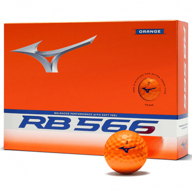 Mizuno RB 566 (1 Dzn) Golf Balls - Orange
