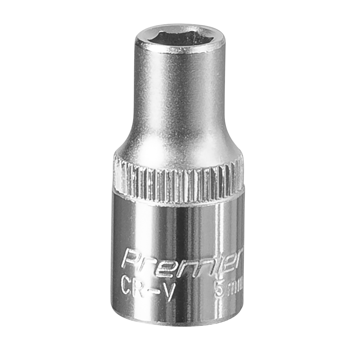 Sealey WallDrive Socket Tool 5mm 1/4"" Square Drive Chrome Vanadium Steel S1405