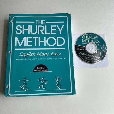 Shurley Method Level 7 Teacher s Manual with CD English Grammar Homeschool