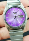 Vintage Of Seiko 5 Automatic Day Date 21 Jewel Men,s Wrish Watch Japan Made