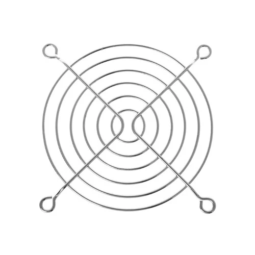 90mm Silver fan grill