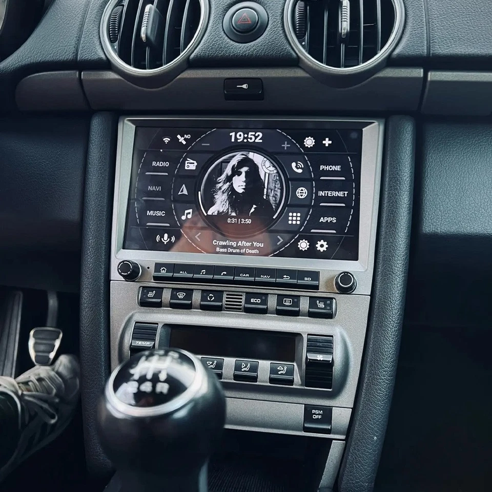 For Porsche 911 997 Boxster Cayman 987 Car Stereo Radio GPS Navi Carplay Android - Image 4 of 4