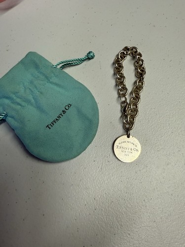 Tiffany & Co. Please Return To New York 925 Sterling Silber Armband