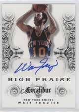 2014-15 Panini Excalibur High Praise Signatures Walt Frazier #28 Auto HOF 0f4i