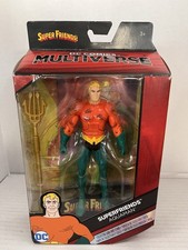Mattel DC Comics Multiverse SuperFriends Aquaman 6  Action Figure Collector Card