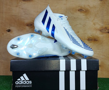 Adidas Predator Edge 1 FG H02931 White boots mens Football/Soccers